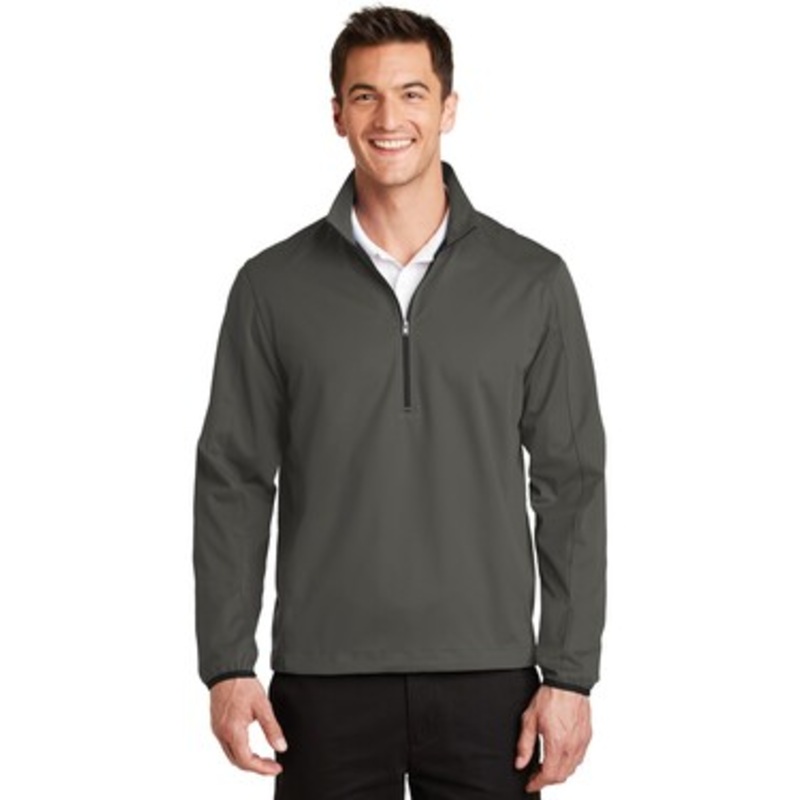Port Authority J716 Active 1/2-Zip Soft Shell Pullover