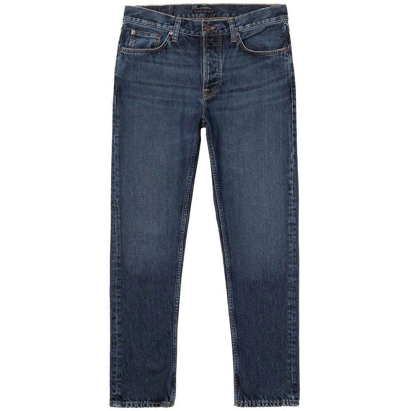 Men's Nudie Jeans Steady Eddie Ii Jeans - Blue Soil Wash