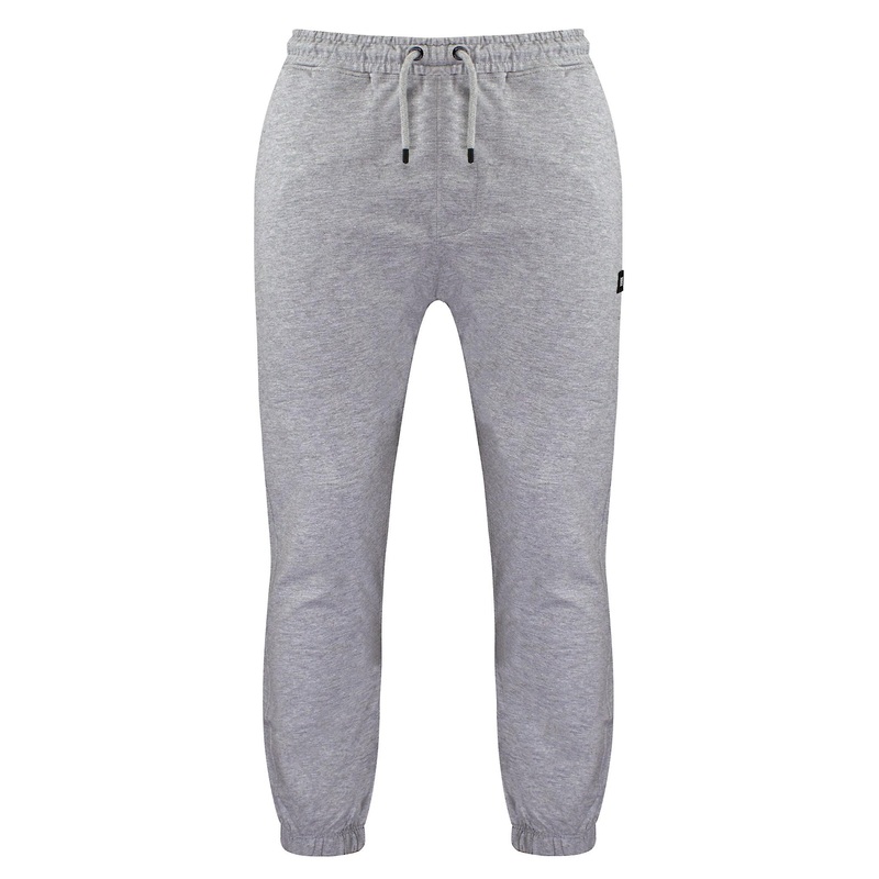 Weekend Offender Stretch Waist Graphic Logo Grey Marl Mens Track Pants WOSJP508