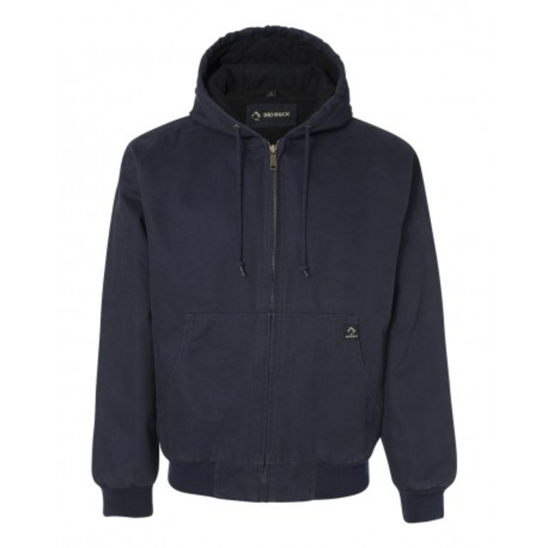 DRI DUCK 5020 Cheyenne Boulder Cloth Hooded Jacket with Tricot Quilt Lining | Dri Duck 5020