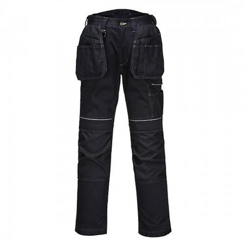 Portwest Mens PW3 Stretch Holster Pocket Work Trousers