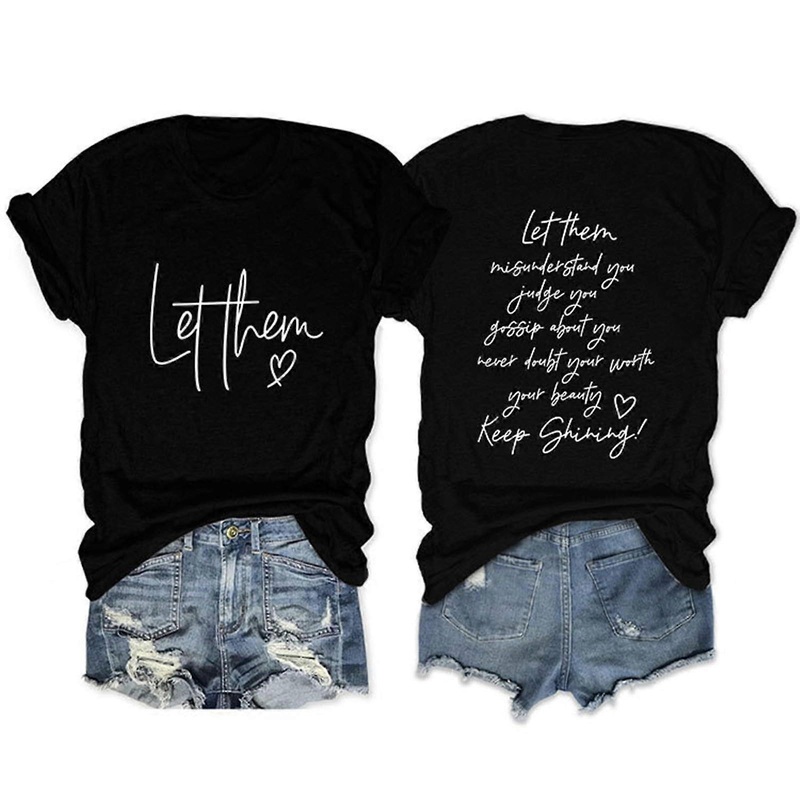 Women's Summer TShirt, Light Summer Tops, Short Sleeve Round Neck Tee