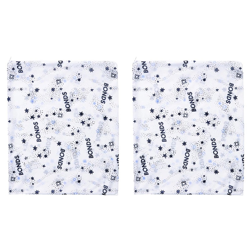 2 Pack Bonds Washbag Mesh Zip Delicates Laundry Lingerie Bra Wash Bag Hypl1n