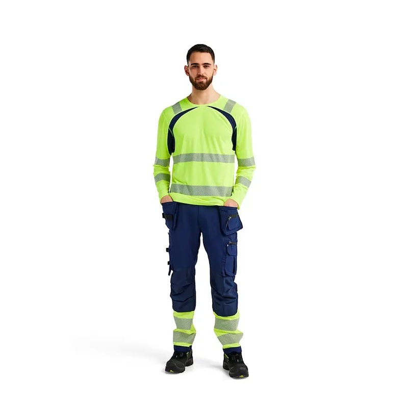 Blaklader Hi-Vis UV-Protected Long-Sleeved T-Shirt 35991013