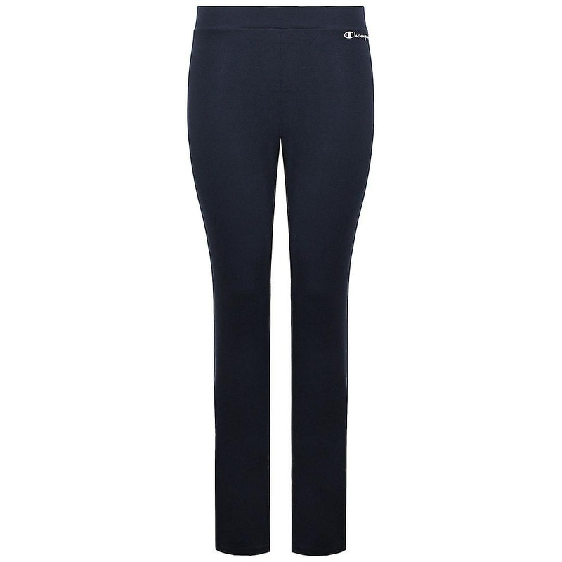 Champion Custom Fit Stretch Waist Logo Navy Womens Leggings 110445 2192