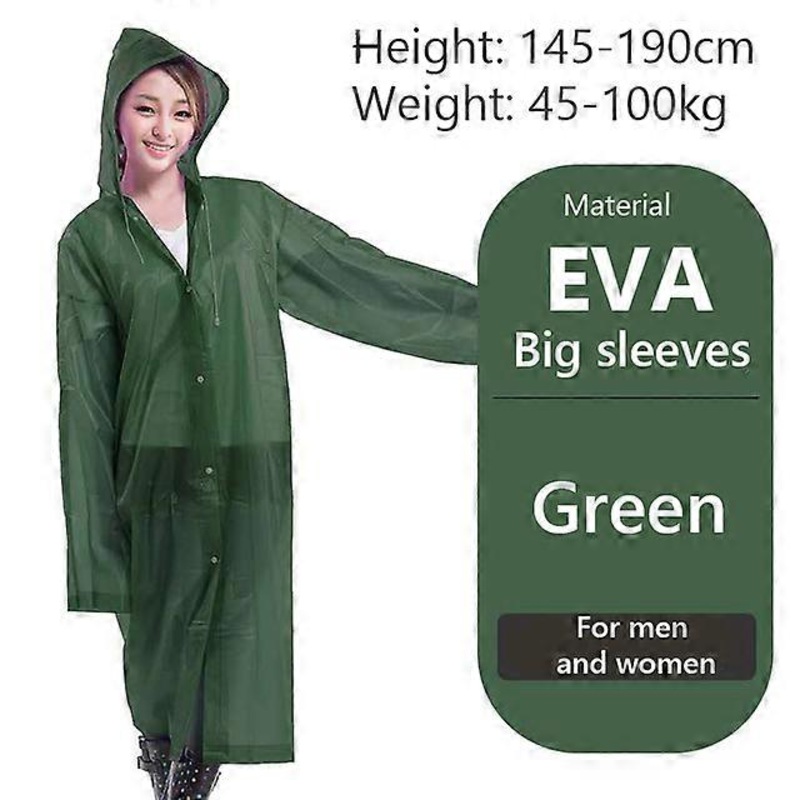 Raincoat Women Men Impermeable Thickened Waterproof Raincoat Tourism Outdoor Hiking Rain Poncho Raincoat Hooded Rain Coat