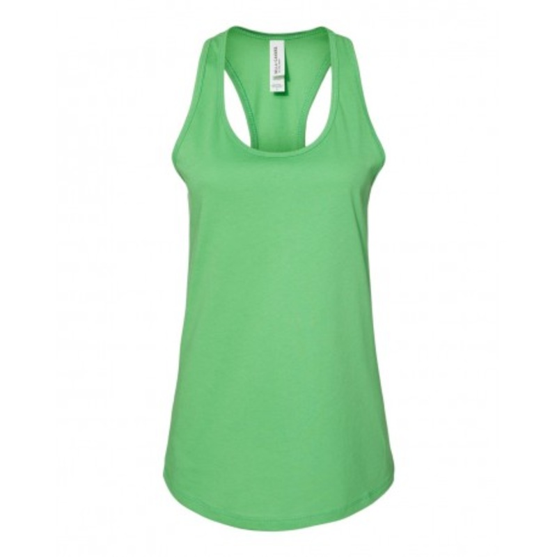 BELLA + CANVAS 6008 Women's Jersey Racerback Tank | Bella + Canvas 6008