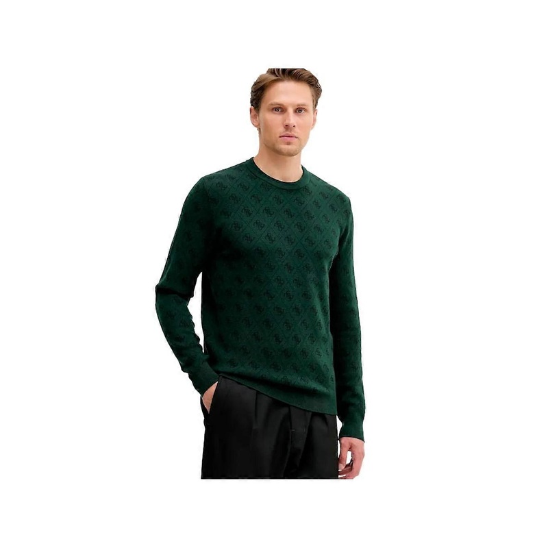 Women's Guess Humbert 4G Sweater Green