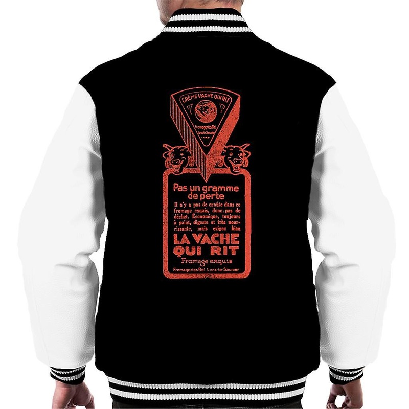 The Laughing Cow Pas Un Gramme De Perte Men's Varsity Jacket
