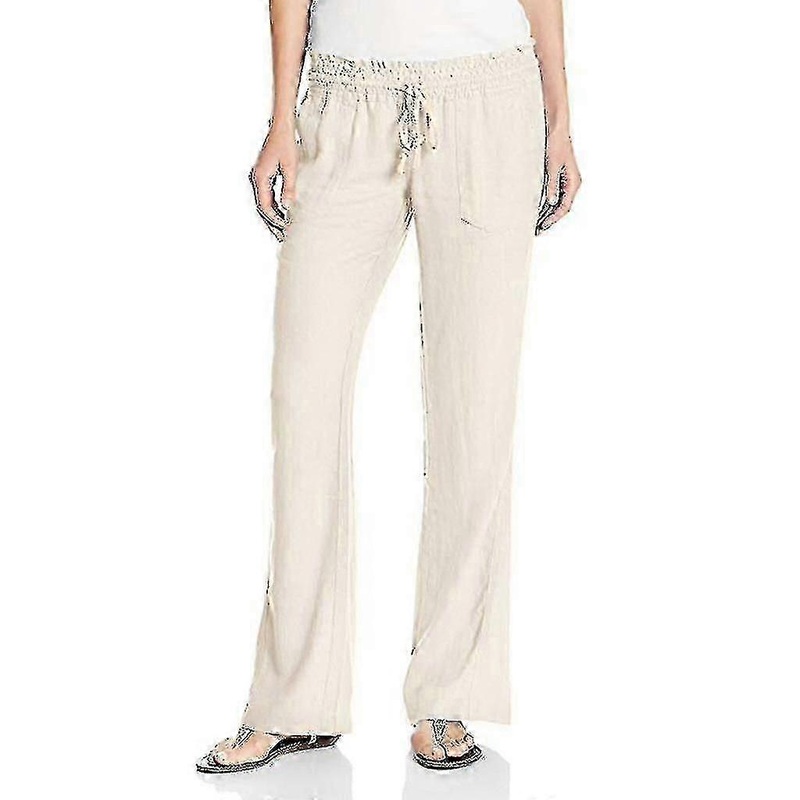Women"s Cotton Linen Pants Beach Lounge Pant