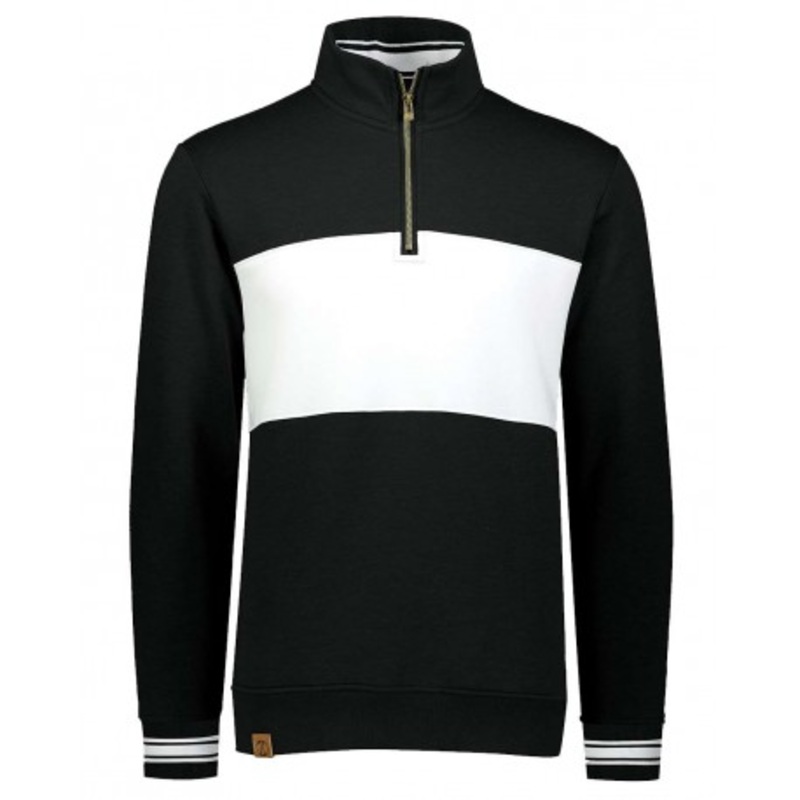 Holloway 229565 All-American Fleece Colorblocked Quarter-Zip Sweatshirt | Holloway 229565