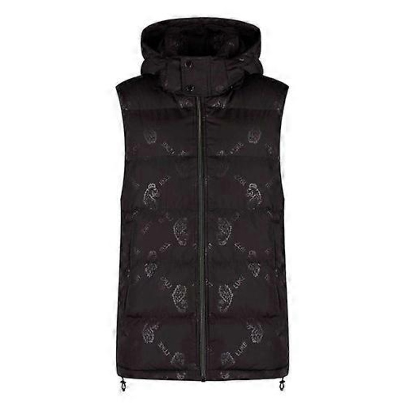 Luke 1977 Mens Egrit Quilted Gilet