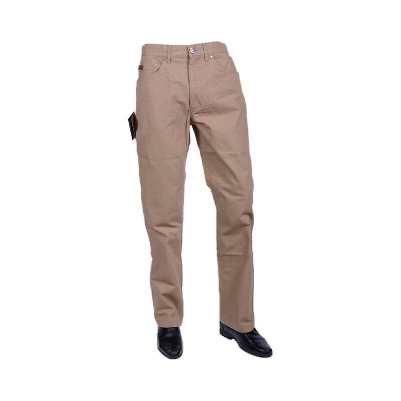 Farah Classic Fabs4017 Mens Trouser Flat Front Straight Toba