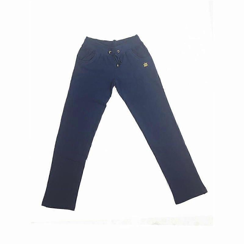 Long Sports Trousers Luanvi Sra Cira Navy Blue Lady