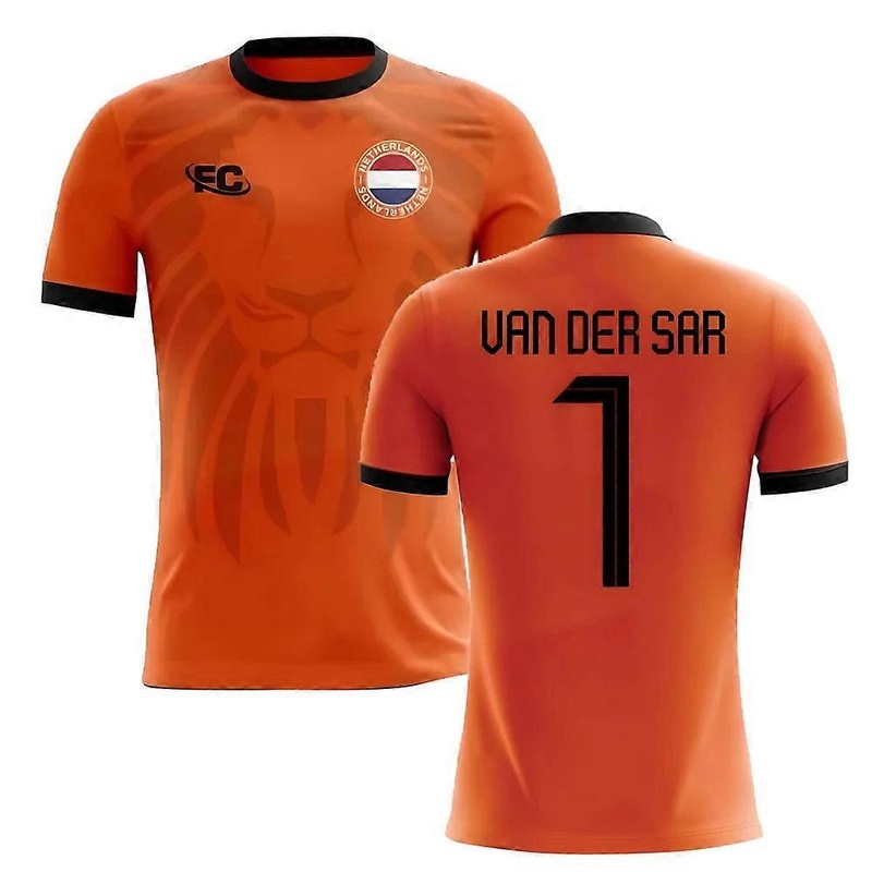 2018-2019 Holland Fans Culture Home Concept Shirt (VAN DER SAR 1)