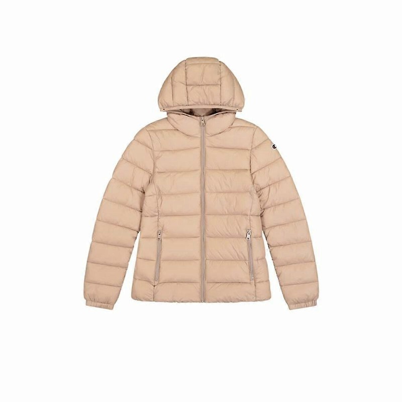 Women's Sports Jacket Champion Hooded Beige
