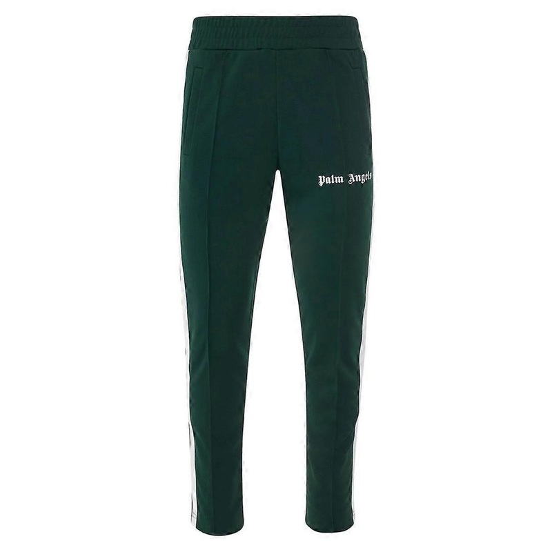 Palm Angels Green Classic Track Sweatpants
