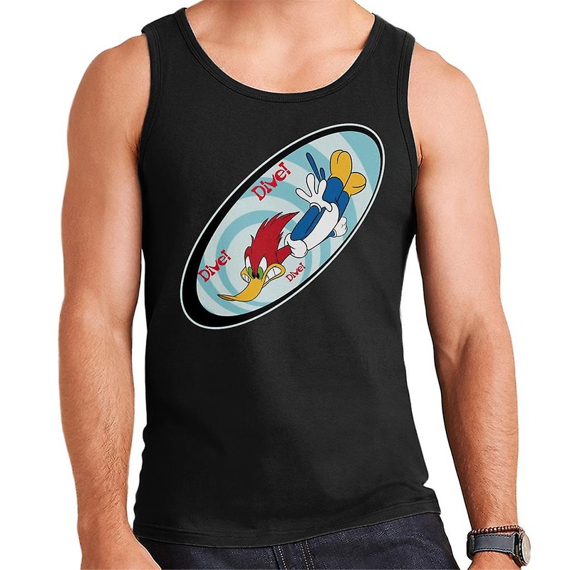 Woody Woodpecker Dive Dive Dive Men's Vest