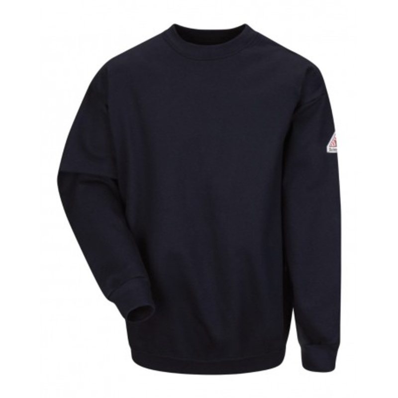 Bulwark SEC2T Pullover Crewneck Sweatshirt - Cotton/Spandex Blend - Tall Sizes | Bulwark SEC2T