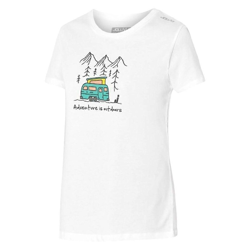 Womens Short Sleeve T-Shirt Joluvi Adventure