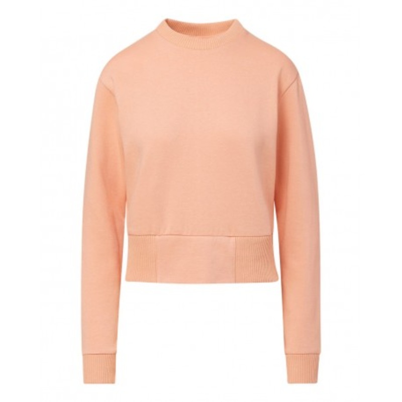 MV Sport W22106 Women's Cloud Fleece Crop Crewneck Sweatshirt | MV Sport W22106