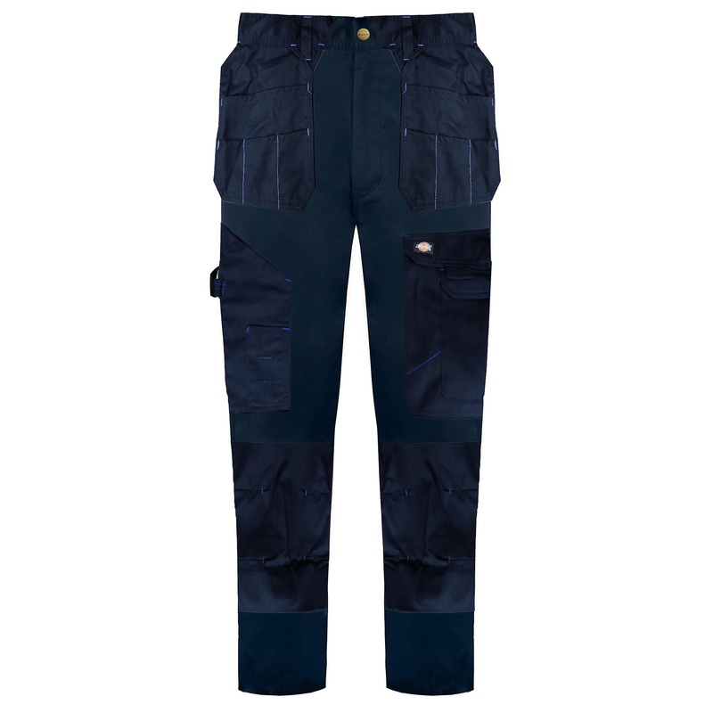 Dickies Redhawk Pro Trousers Navy Blue Mens Workwear Bottoms WD801 NAVY BLUE