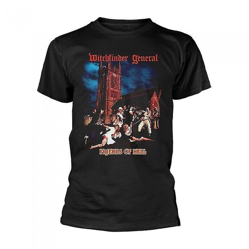 Witchfinder General Unisex Adult Friends Of Hell T-Shirt