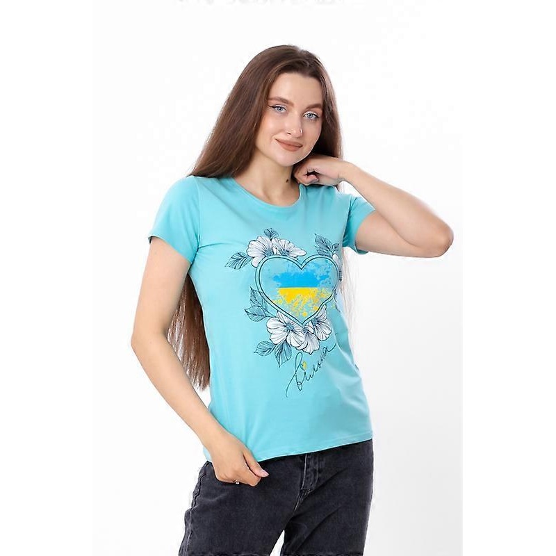Womens Casual T-Shirt Ukraine  Comfort & Simplicity, Summer,  HC 8188-036-33-