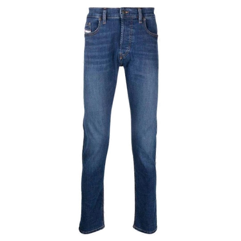 Diesel D-Luster Plain Blue Jeans