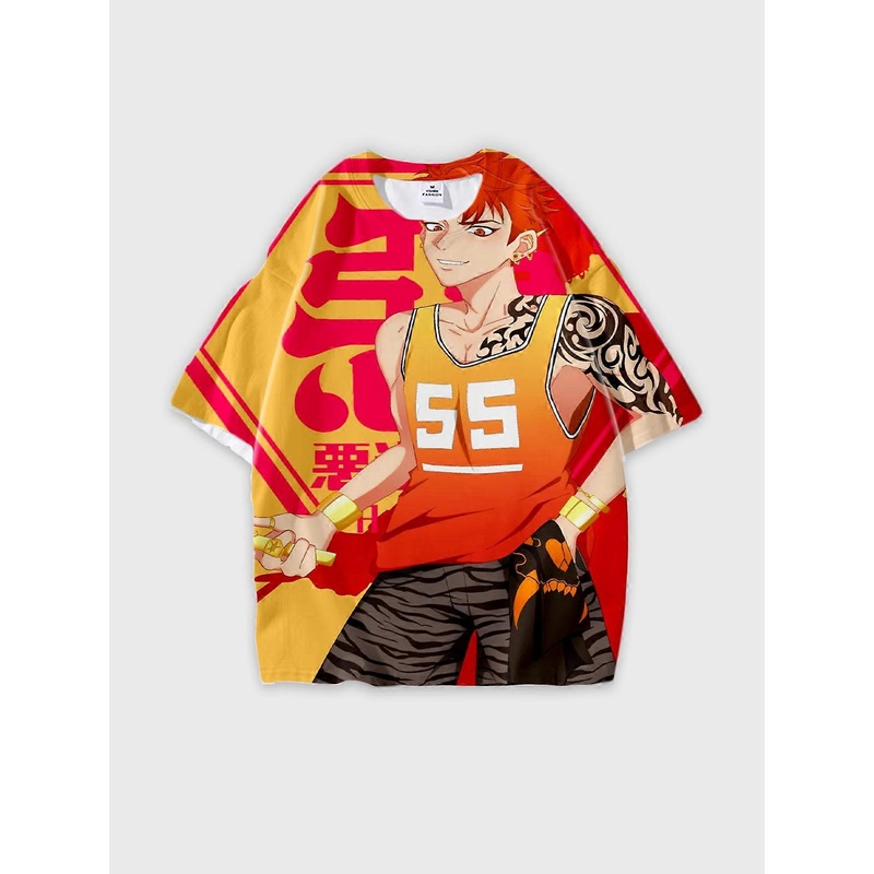 T-Shirt Round Neck, Loose Short Sleeve Paradox Live THE ANIMATION Graphic Tee, Unisex Summer Casual Top V382