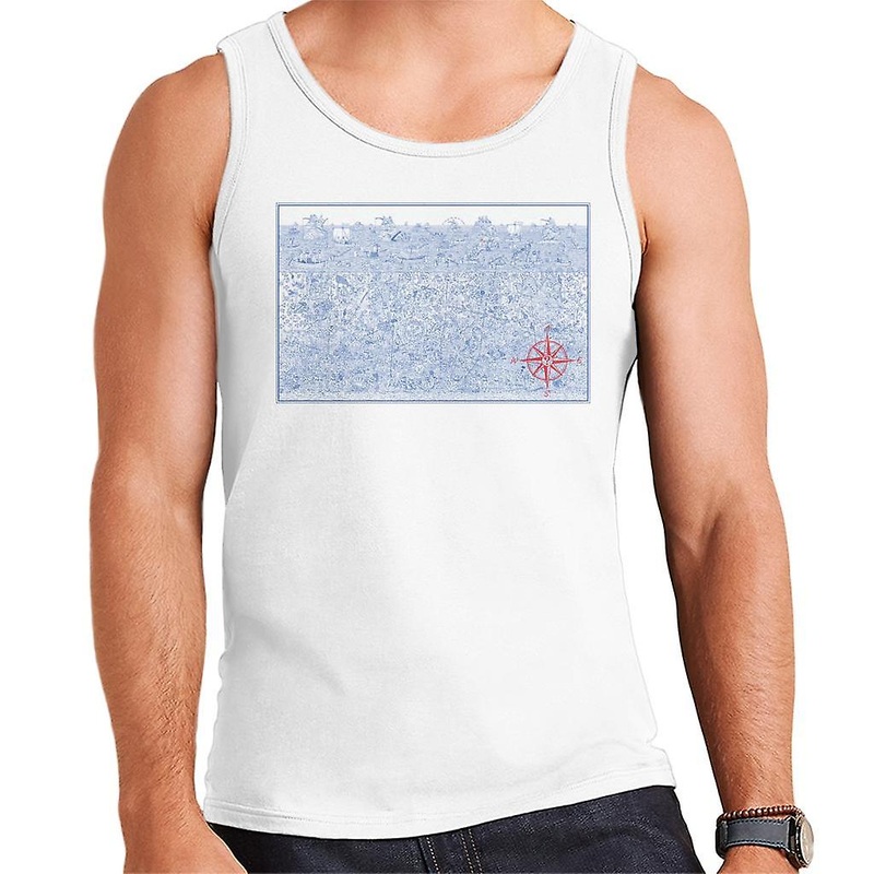 Where's Wally Below The Sea Men's Vest