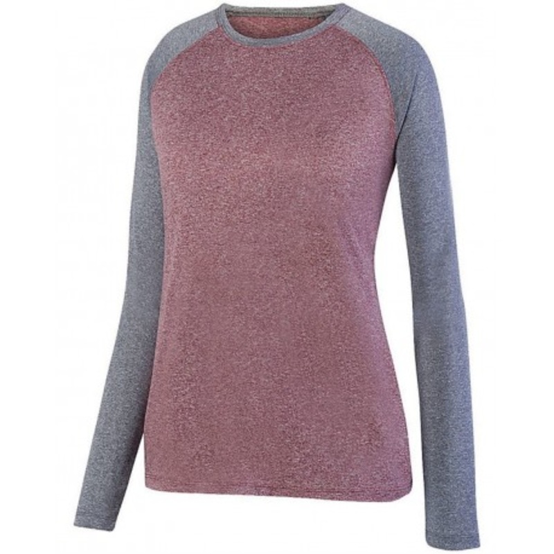 Augusta Sportswear 2817 Women's Kinergy Two Color Long Sleeve Raglan T-Shirt | Augusta Sportswear 2817