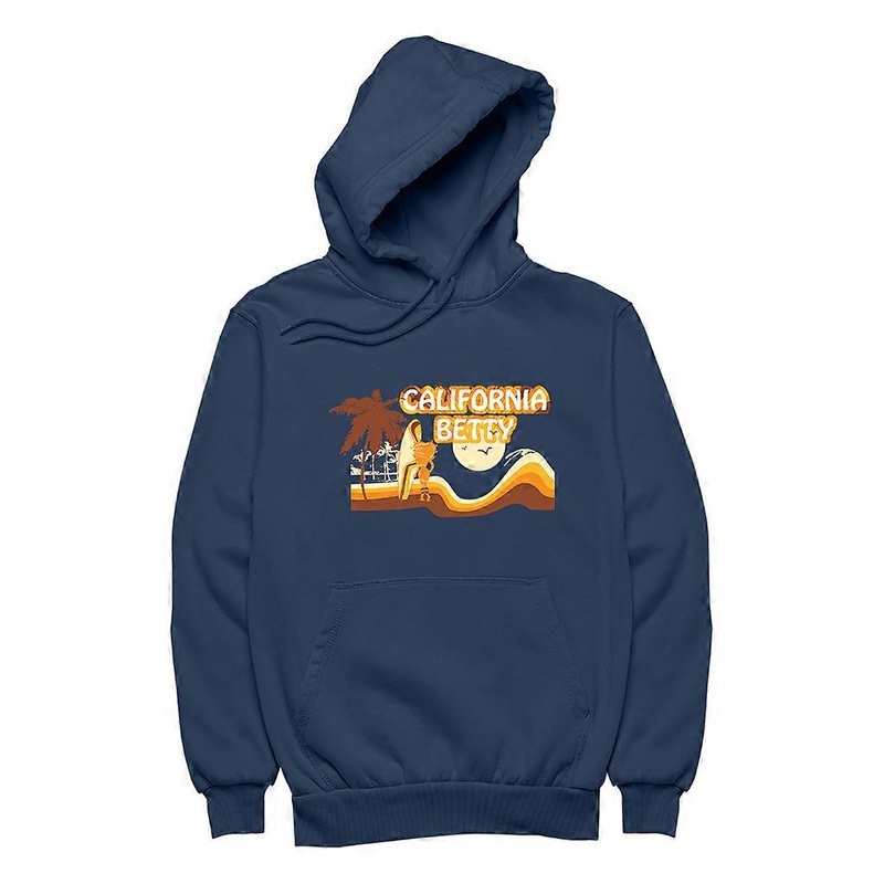 Betty Boop California Sunset Women's Hooded Sweatshirt