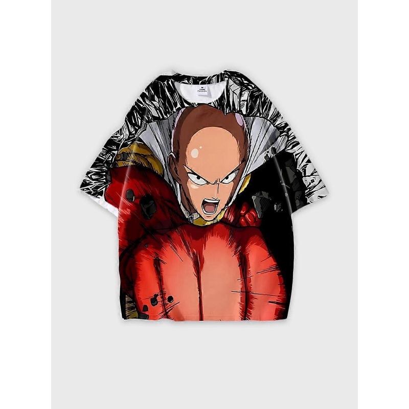 T-shirt round neck Cartoon Pattern loose short sleeve JW2236
