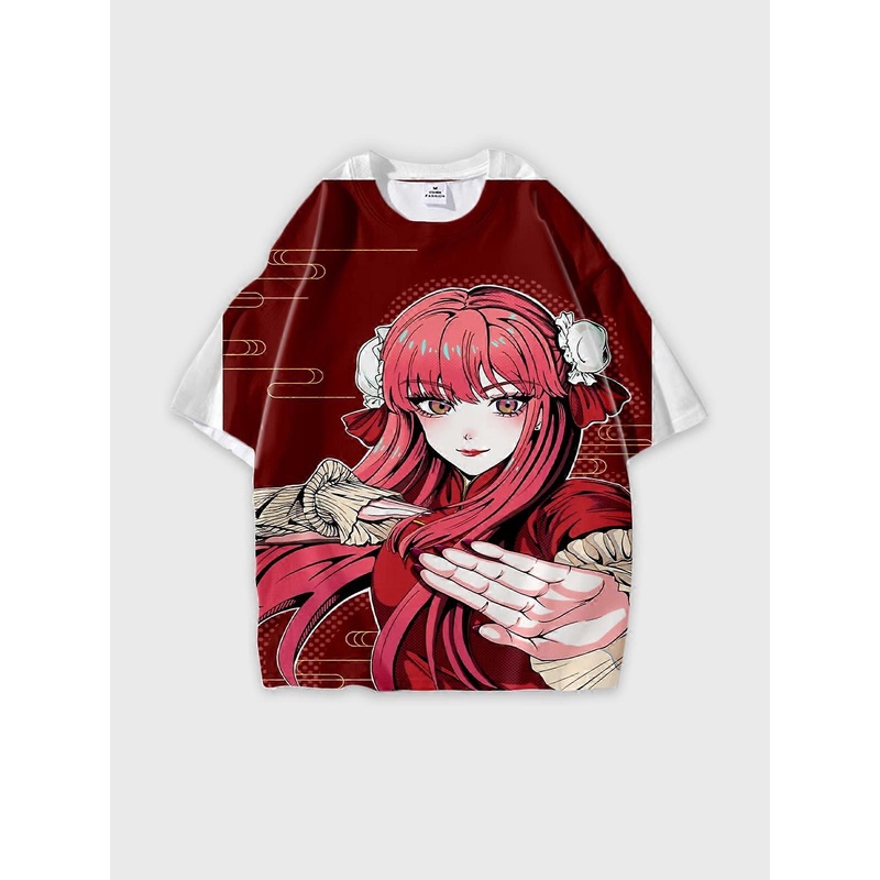 T-Shirt Short Sleeve Round Neck, Summer Casual Loose Graphic Tee, Unisex Paradox Live THE ANIMATION V2880