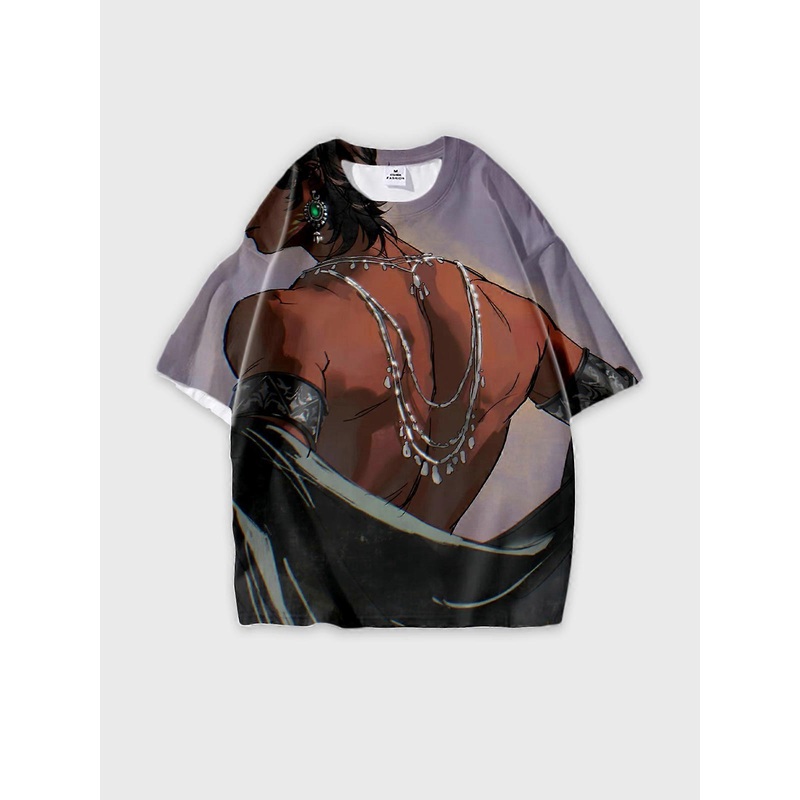 T-Shirt Short Sleeve Round Neck, Summer Casual Loose Graphic Tee, Unisex Sultans Game V1835