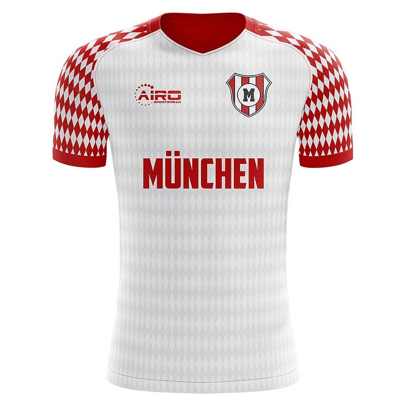 2025-2026 Munich Home Concept Football Shirt - Kids (Long Sleeve)
