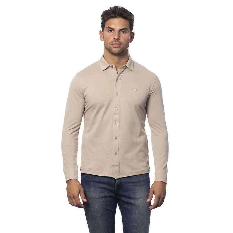 Beige Verri Men's Regular Fit Shirt