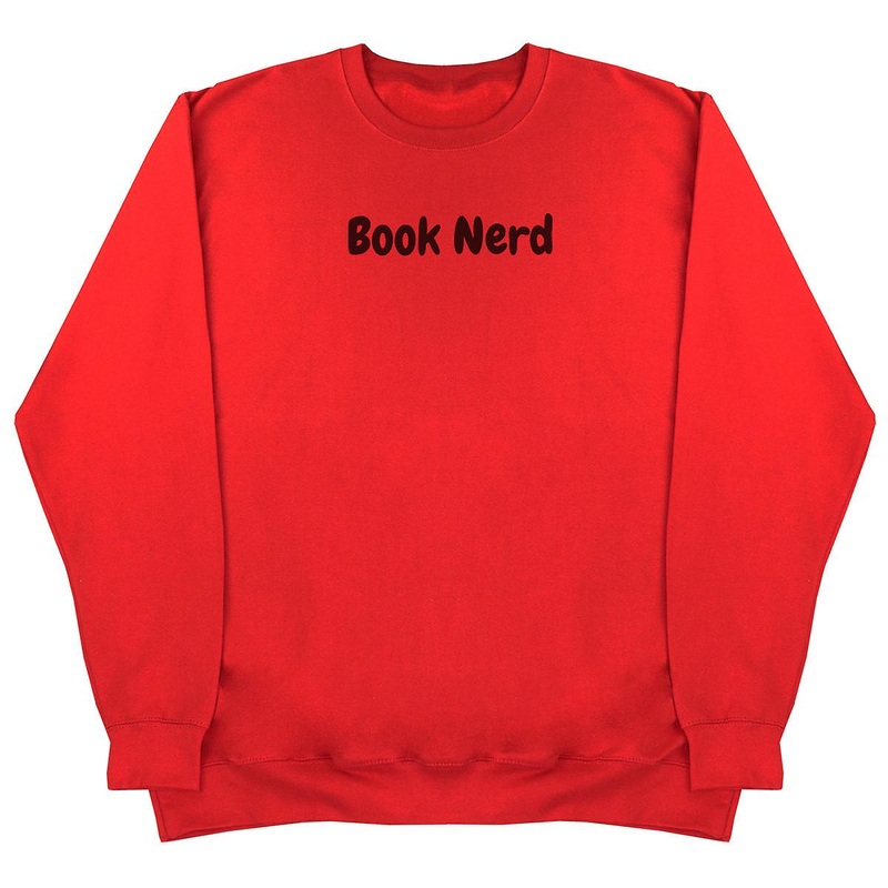 Book Nerd - Kids Oversized Comfy Sweater
