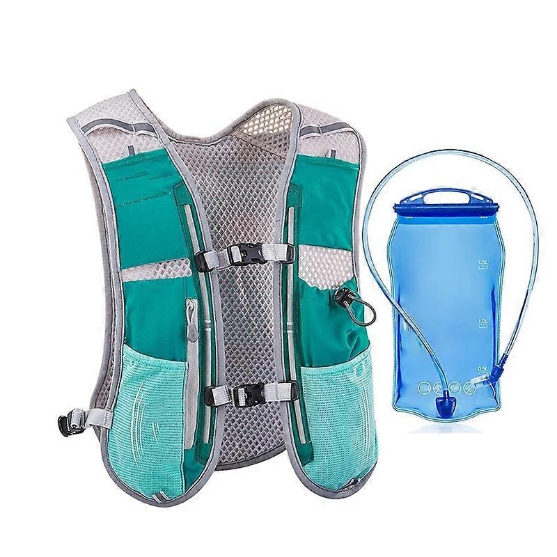 Hydration Vest for Jogging and Trail Racing, Lightweight Design, Adjustable Size, Breathable Material, Unisex
