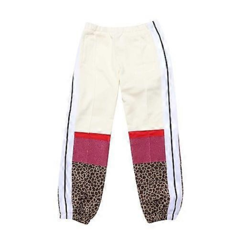 Palm Angels Girls Animalier Jogging Bottoms