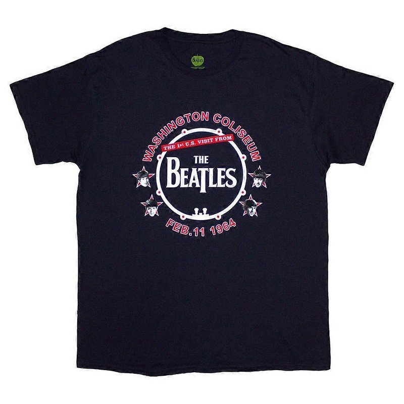 The Beatles Washington 64 Drum T Shirt