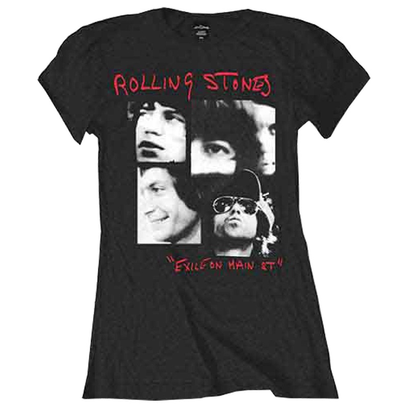 The Rolling Stones Exile on Main Street Skinny Fit T Shirt