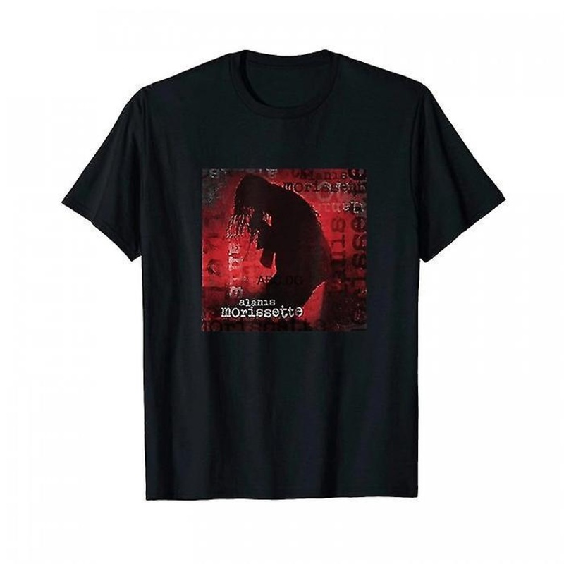 Alanis Morissette Unisex Adult Ironic Silhouette Cotton T-Shirt