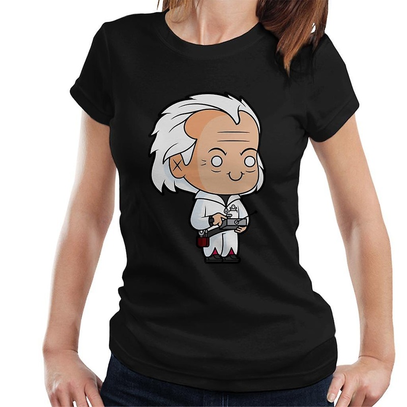 Back to the Future Dr Emmett Brown Kawaii Women's T-Shirt