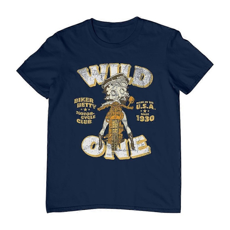 Betty Boop Wild One Made In The U.S.A Men's T-Shirt
