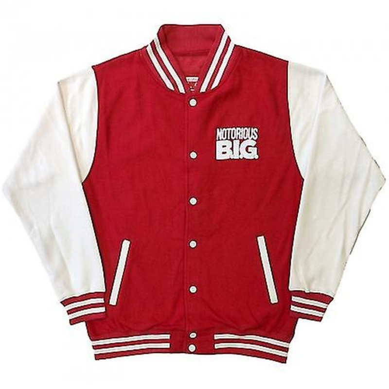 Biggie Smalls Unisex Adult Reachstrings Varsity Jacket