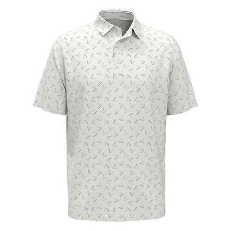 Callaway Unisex Adult Chev All-Over Print Polo Shirt