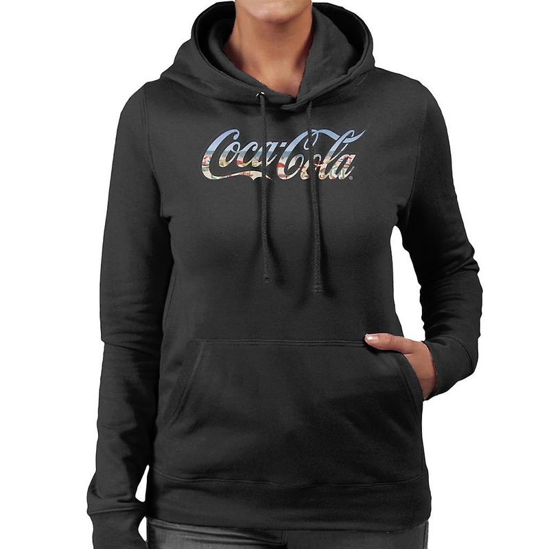 Coca Cola Beach Logo Women's Hooded Sweatshirt