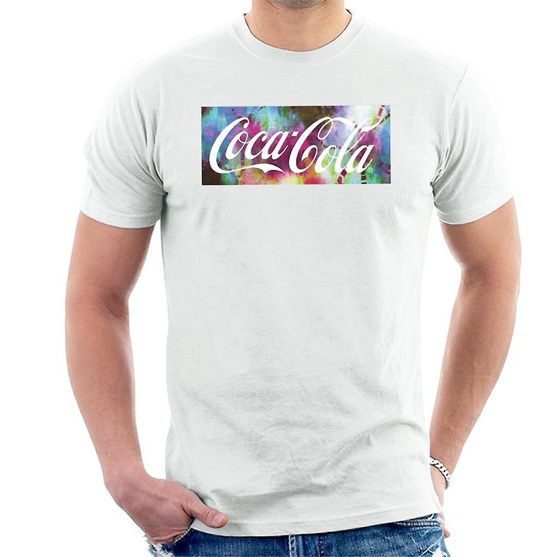 Coca Cola Colourful Backdrop Men's T-Shirt